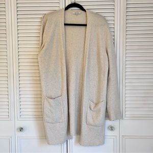 Madewell Fuzzy Long Cardigan